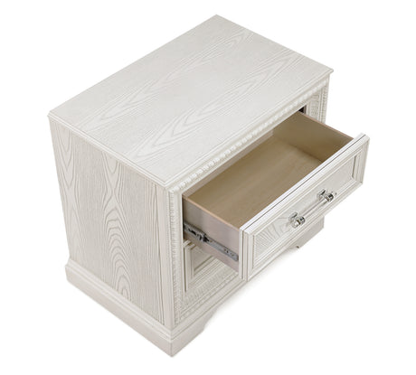 Main view of Alexandria White Panel Bedroom Set