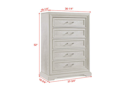 Alexandria White Chest side view