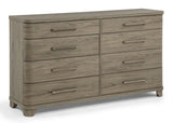 Veranda Gray Dresser and Mirror view 3
