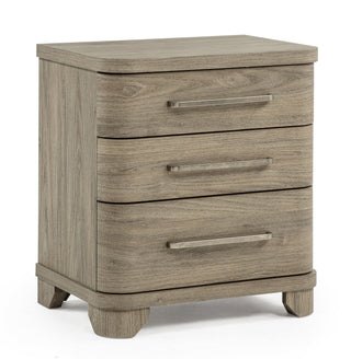 Veranda Gray Nightstand With Kenlin Glide from Decor Furniture