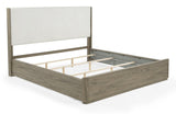 Veranda Gray Upholstered Panel Bedroom Set view 3