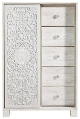 Front close-up of drawers on Paxberry Dressing Chest