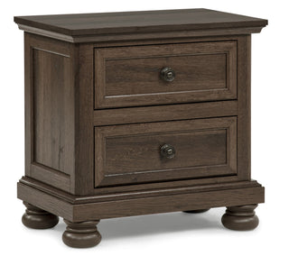 Claribelle Brown Nightstand With Kenlin Glide from Decor Furniture