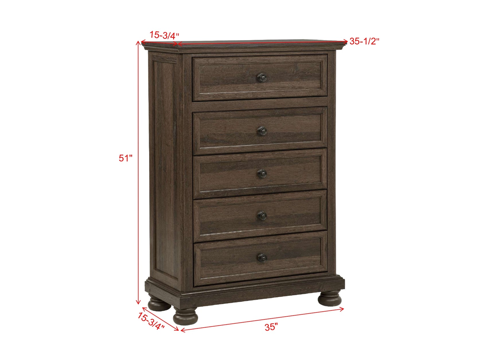 Claribelle Brown Chest view 2