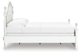 Side alternate view of Kozlani Full upholstered bed