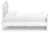 Kozlani White Upholstered Panel Bedroom Set view 6