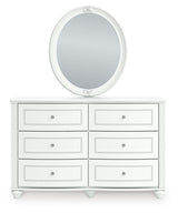Kozlani White Upholstered Panel Bedroom Set view 16
