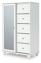 Alternate angle of dressing chest