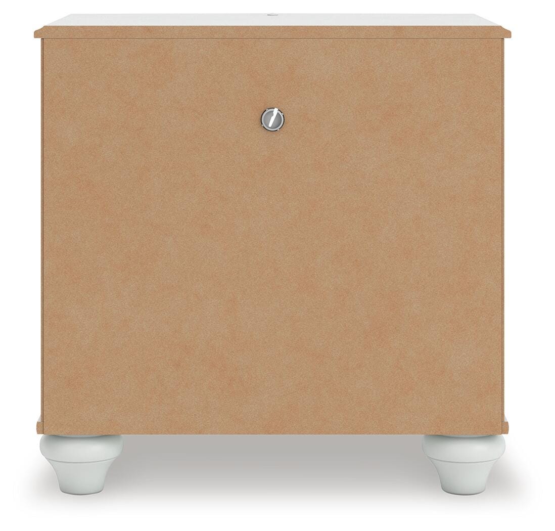 Kozlani White Upholstered Panel Storage Bedroom Set view 23
