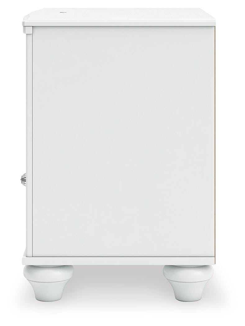 Kozlani White Upholstered Panel Bedroom Set view 25