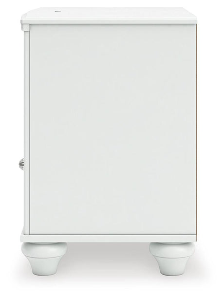 Kozlani White Upholstered Panel Bedroom Set view 25