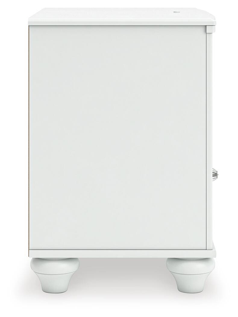 Kozlani White Upholstered Panel Bedroom Set view 27