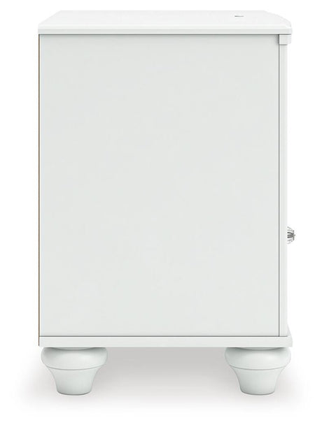Kozlani White Upholstered Panel Storage Bedroom Set view 24