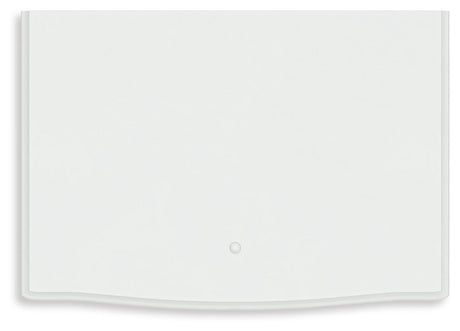 Kozlani White Upholstered Panel Bedroom Set view 29