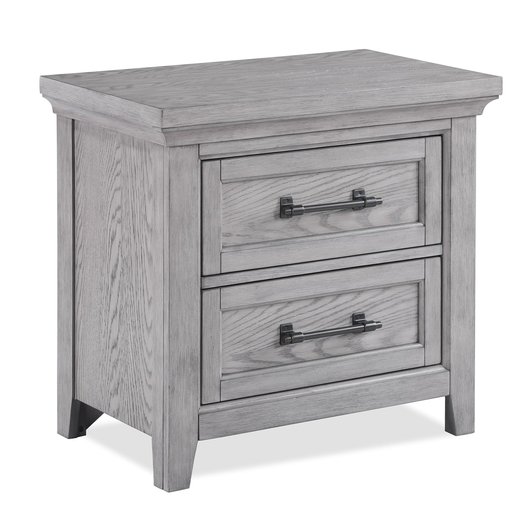 Main view of Beckett Gray Panel Bedroom Set bed