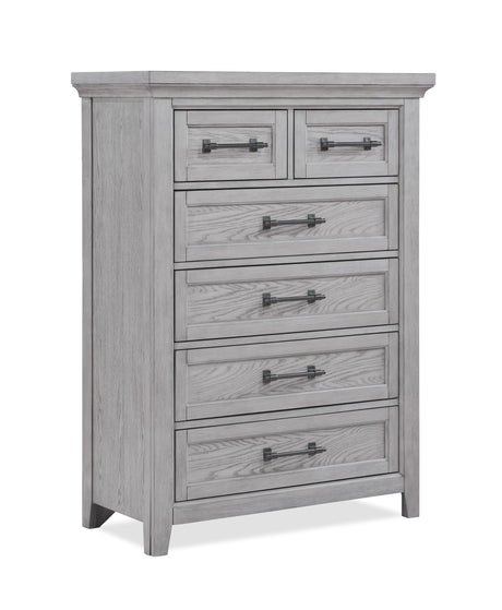Main view of Beckett Gray Panel Bedroom Set chest