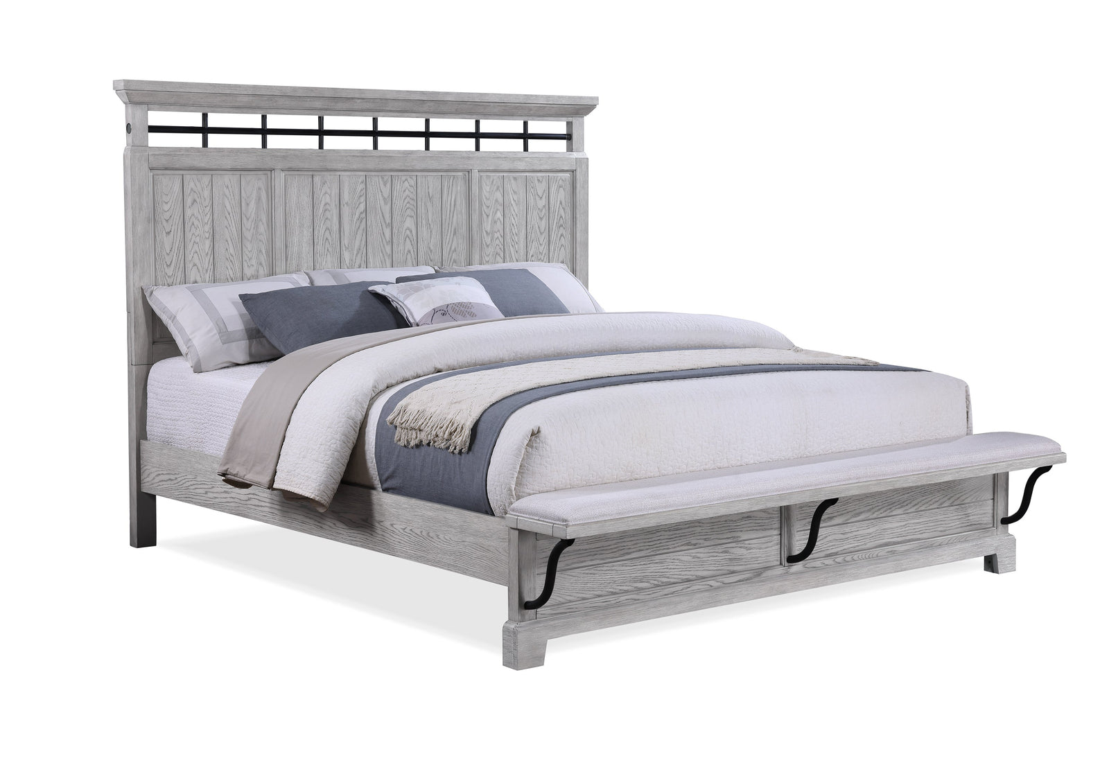 Beckett Gray King Bed