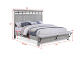 Beckett Gray Queen Bed