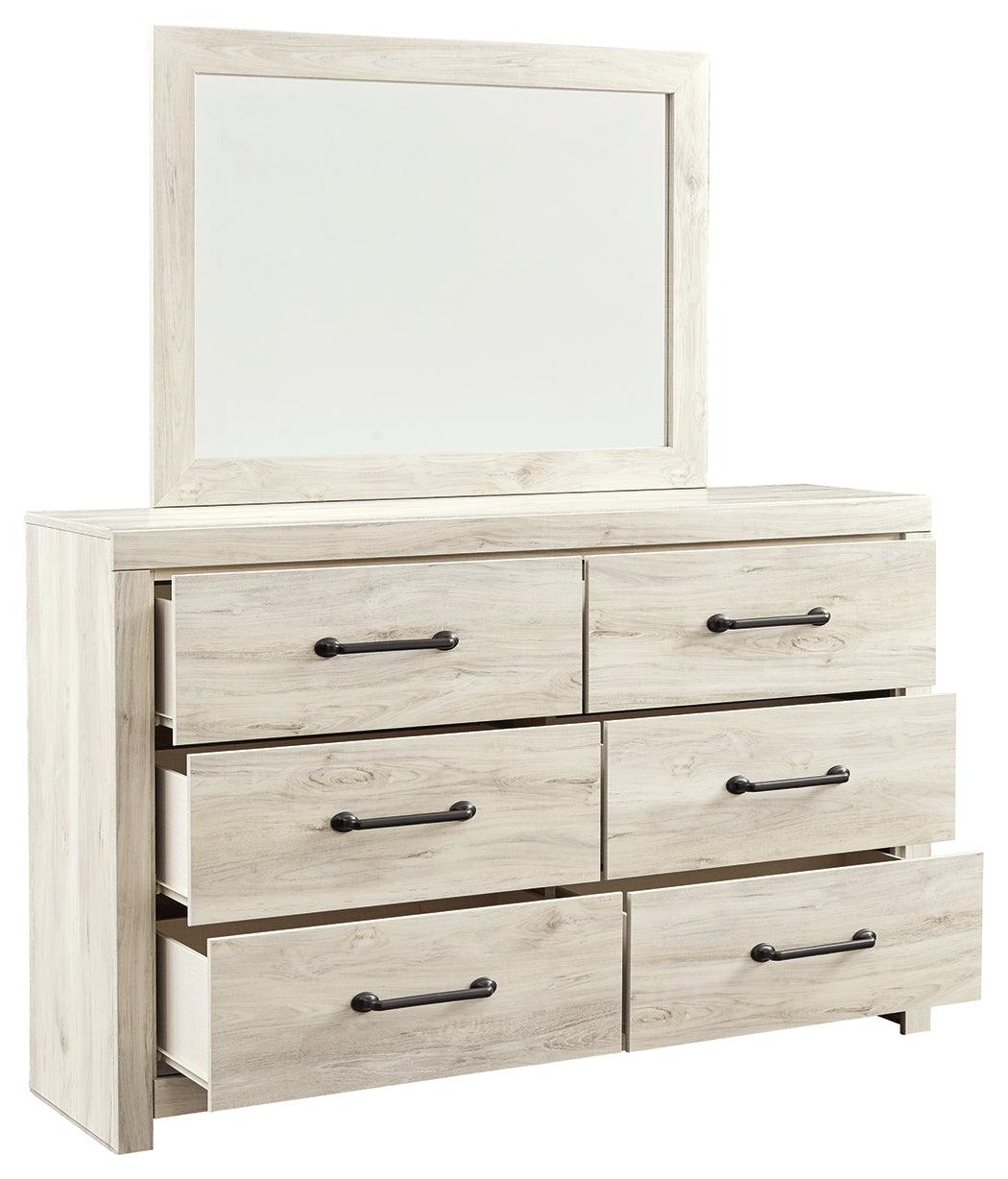 Open drawer showing faux linen laminate lining