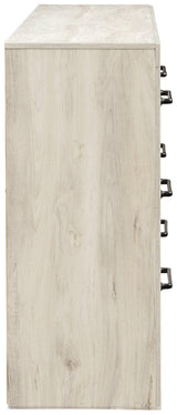 Cambeck Whitewash Dresser side view