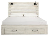 Cambeck King Bed head-on view