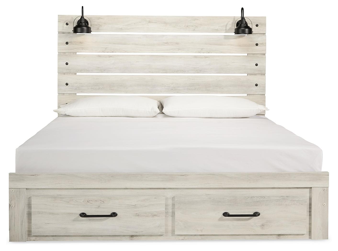 Cambeck King Bed head-on view