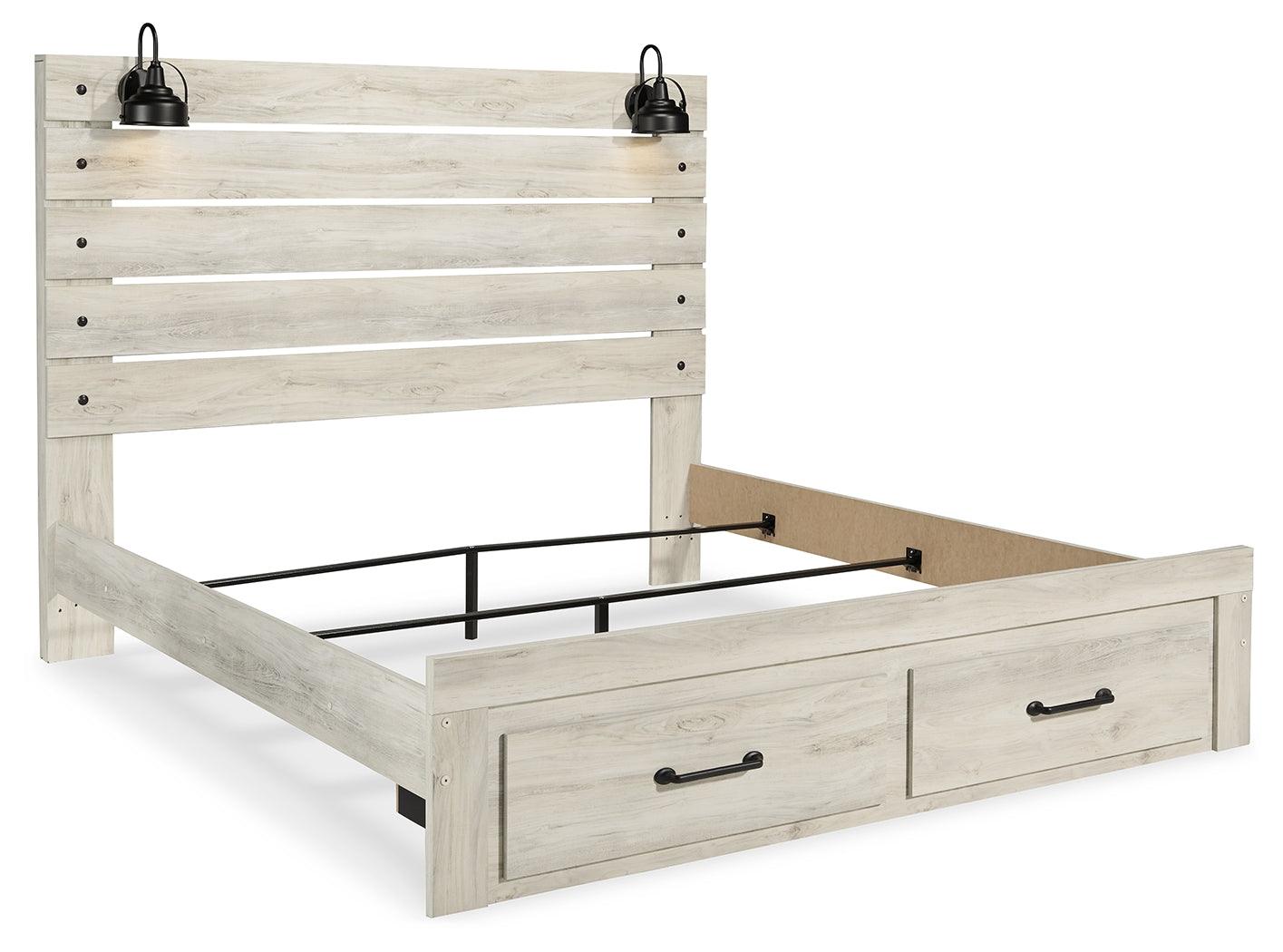 Cambeck King Panel Bed headboard close-up