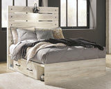 Cambeck Full Storage Bed headboard detail