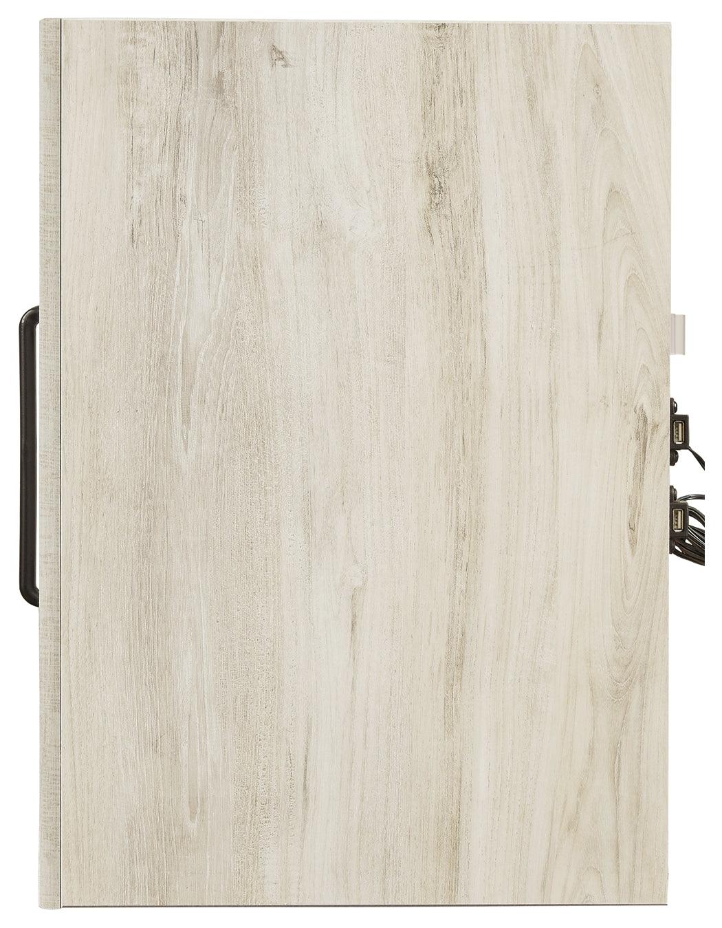 Cambeck Nightstand top view showing surface finish