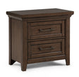 Beckett Brown Nightstand from Decor Furniture