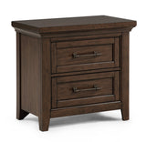 Beckett Brown Nightstand from Decor Furniture