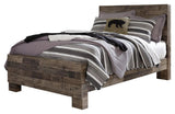 Derekson Full Panel Bed headboard detail