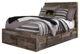 Derekson Full Panel Bed headboard detail