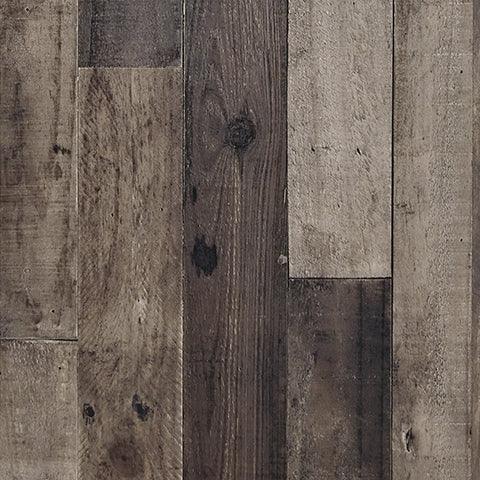 Finish detail of Derekson Multi Gray panel bed