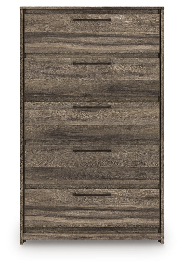 Elbrim Chest of Drawers head-on front view