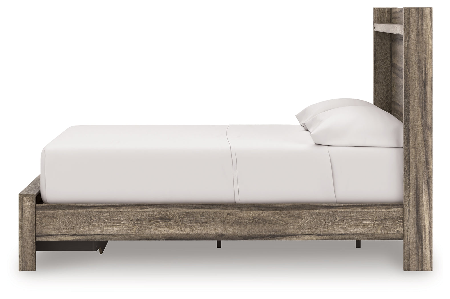 Side alternate angle of the bed