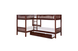 Rowe Dark Cherry Youth Bedroom Set full view