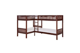 Rowe Dark Cherry Youth Bedroom Set chest storage