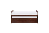 Rowe Dark Cherry bed with trundle and storage drawers