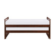 Rowe Dark Cherry Twin Daybed front view showing daybed frame