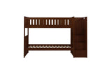Rowe Dark Cherry Youth Bedroom Set full view