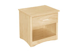 Bartly bedroom set nightstand side view