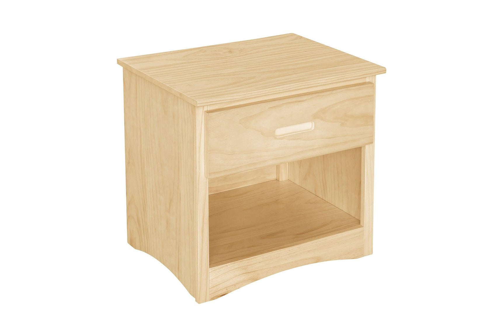 Bartly bedroom set nightstand side view