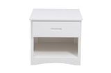 Galen White Youth bunkbed bottom bunk and storage space