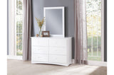 Galen White Nightstand included in set