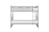 Orion Gray nightstand with two drawers