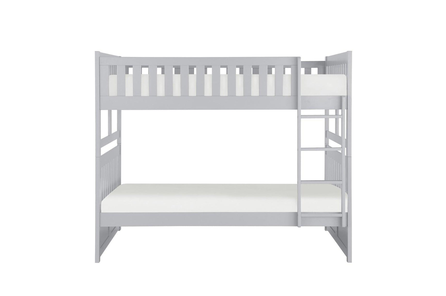 Orion Gray nightstand with two drawers