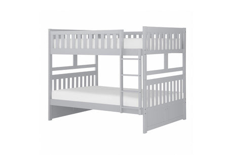 Orion Gray youth bedroom set assembled
