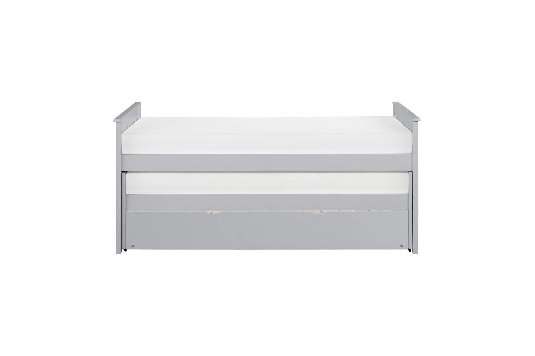 Orion twin-over-twin bed with trundle pulled out