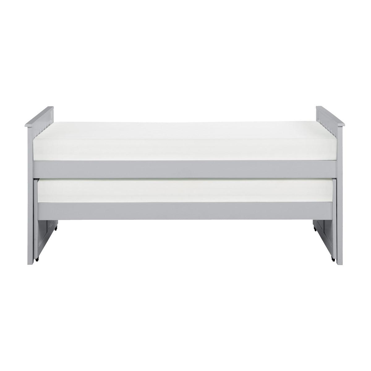 Orion Gray Transitional Wood And Engineered Wood Youth Twin Over Twin Daybed - Ella Furniture